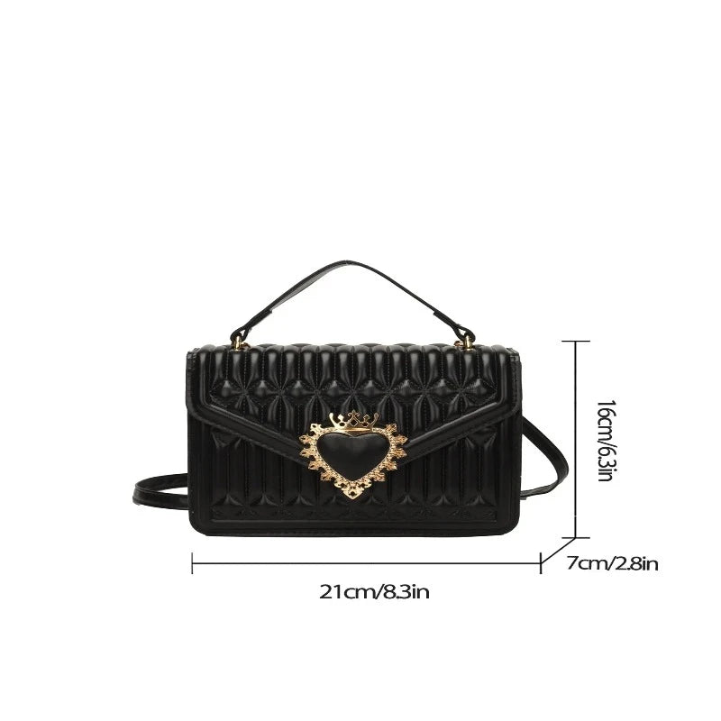 Elegance Heart Women's Handbag