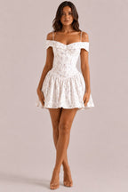Strapless Shoulder Strap Dress
