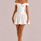 Strapless Shoulder Strap Dress