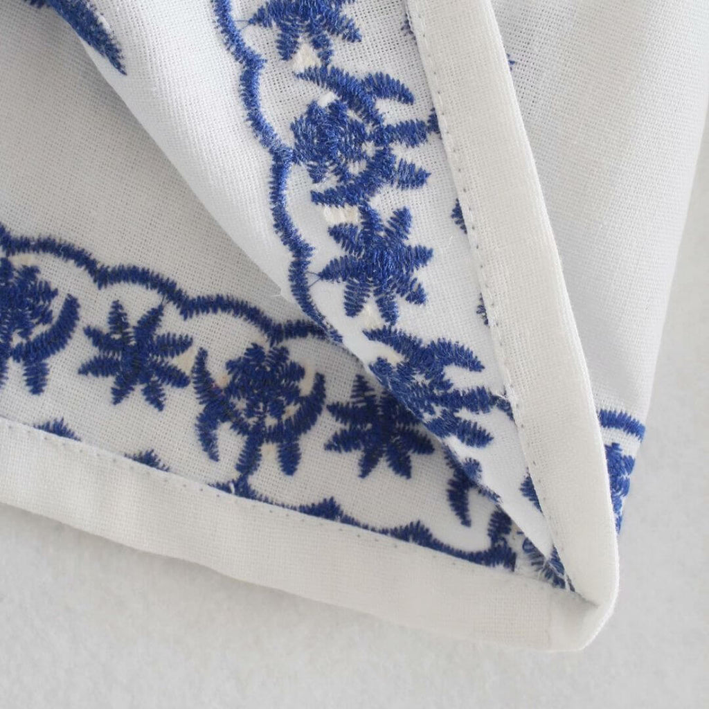 Autumn Flowers Women's Blouse