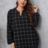 Crystal Women's Casual Plus Size Blouse