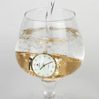 Casual 18K Gold-Plated Women's Watch