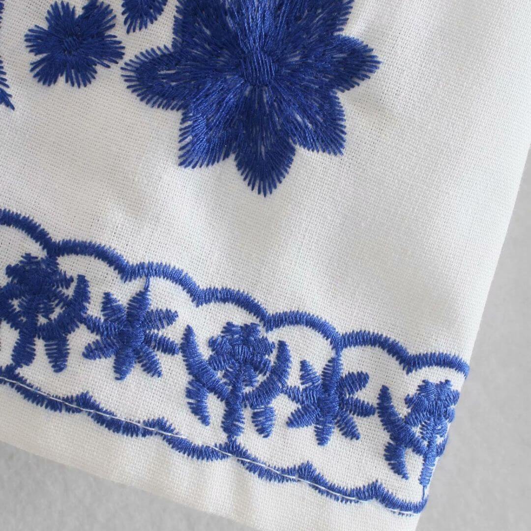 Autumn Flowers Women's Blouse