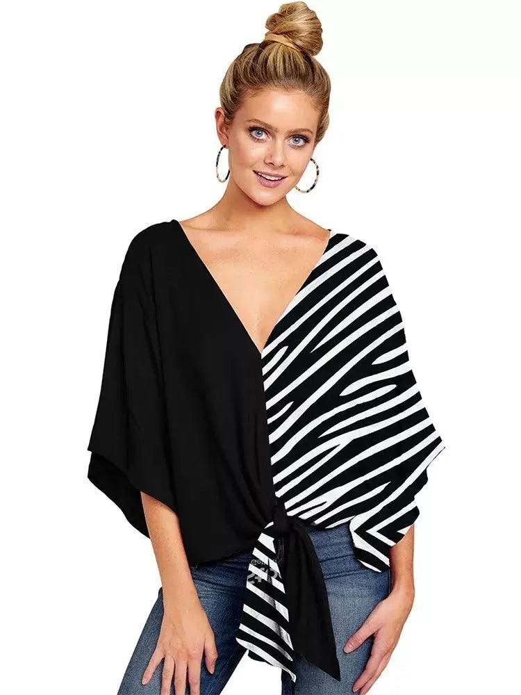 Ellie Women's V-Neck Blouse