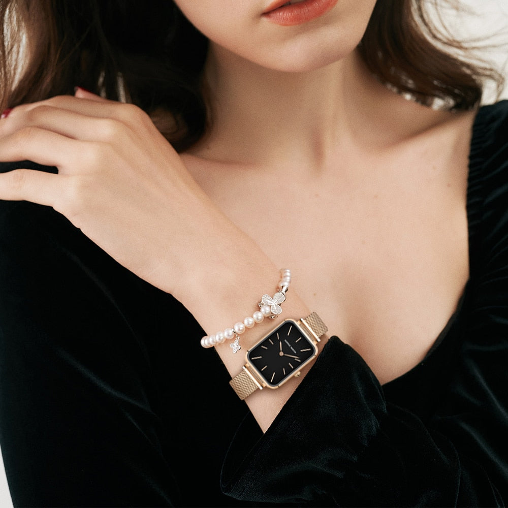 Geometric Quartz Women's Watch