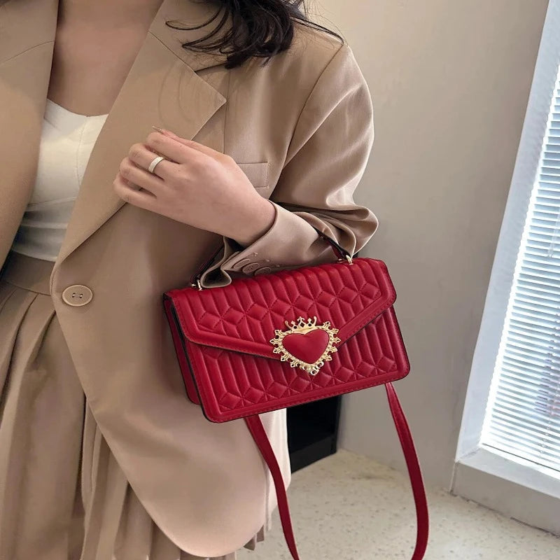 Elegance Heart Women's Handbag