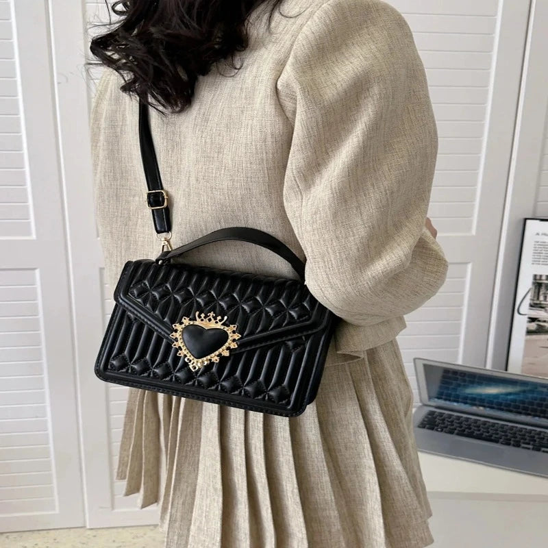 Elegance Heart Women's Handbag