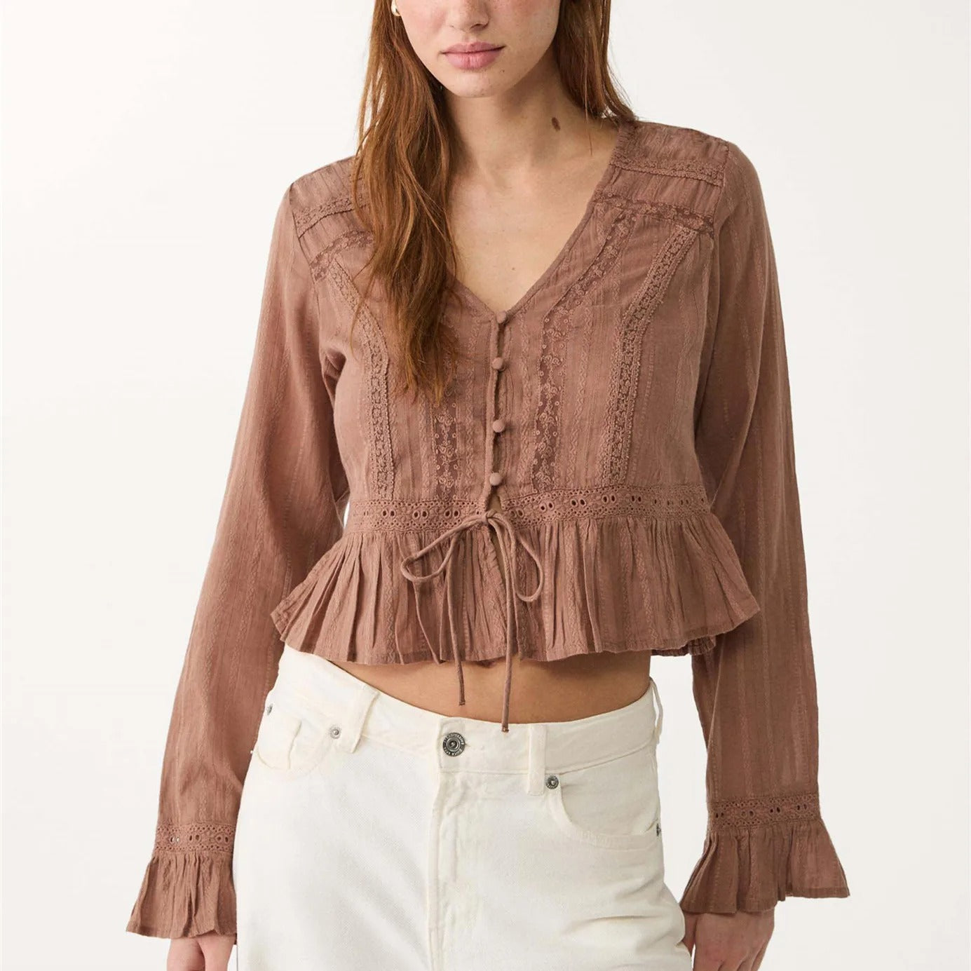 Low-Cut Blouse