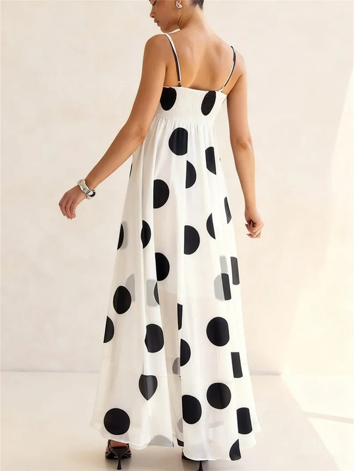 Printed Strap Dress