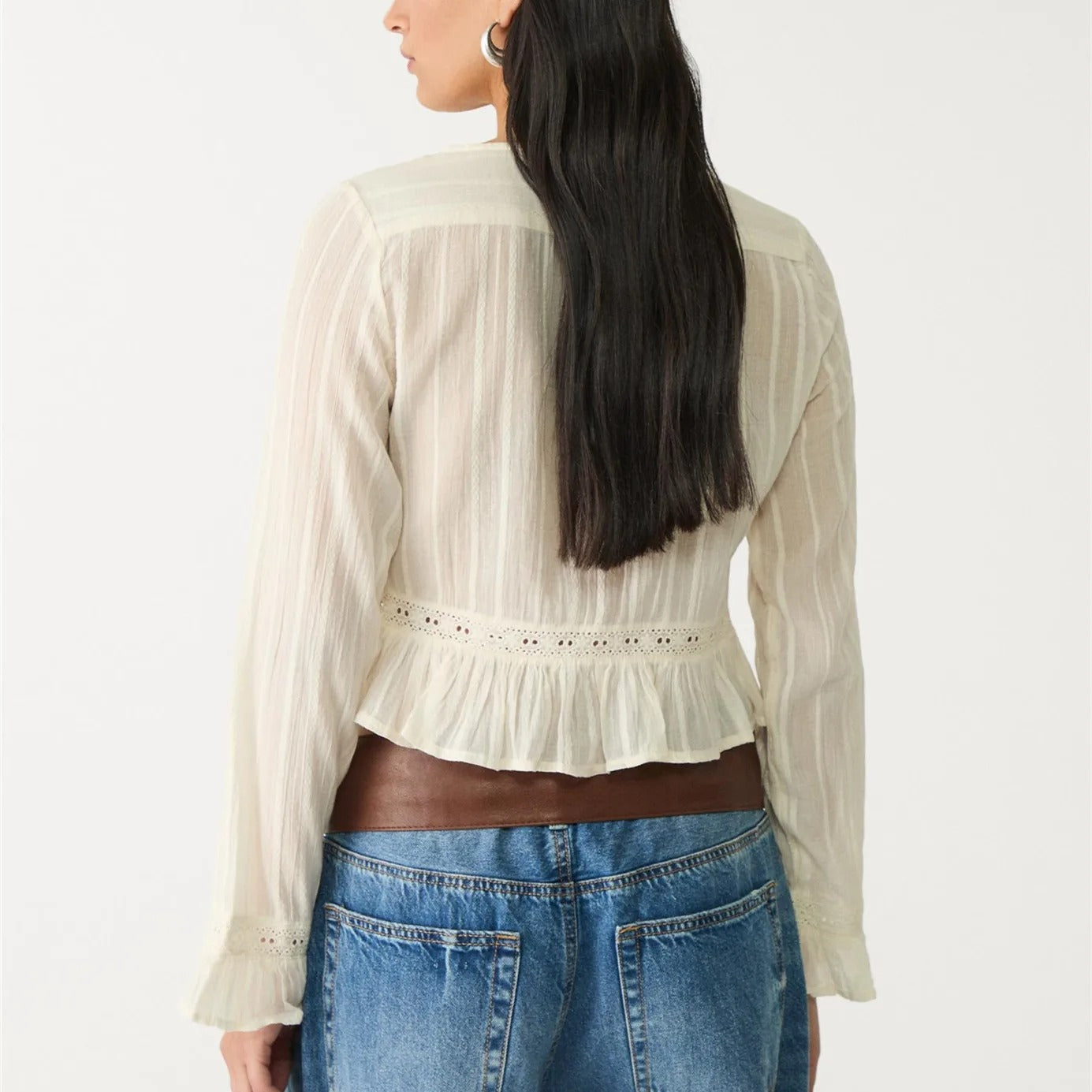 Low-Cut Blouse